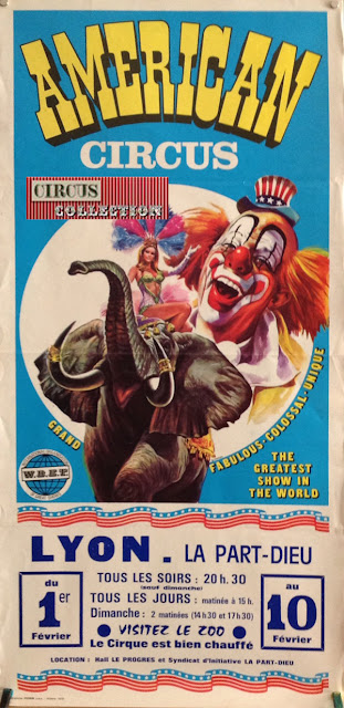 affiche du cirque trois pisze de la famille Togni