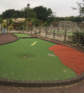 Thorpe Park Adventure Golf course in Cleethorpes by Gemma Rogers 230817