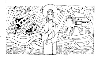 Historias Biblicas para colorear ~ Dibujos Cristianos Para Colorear