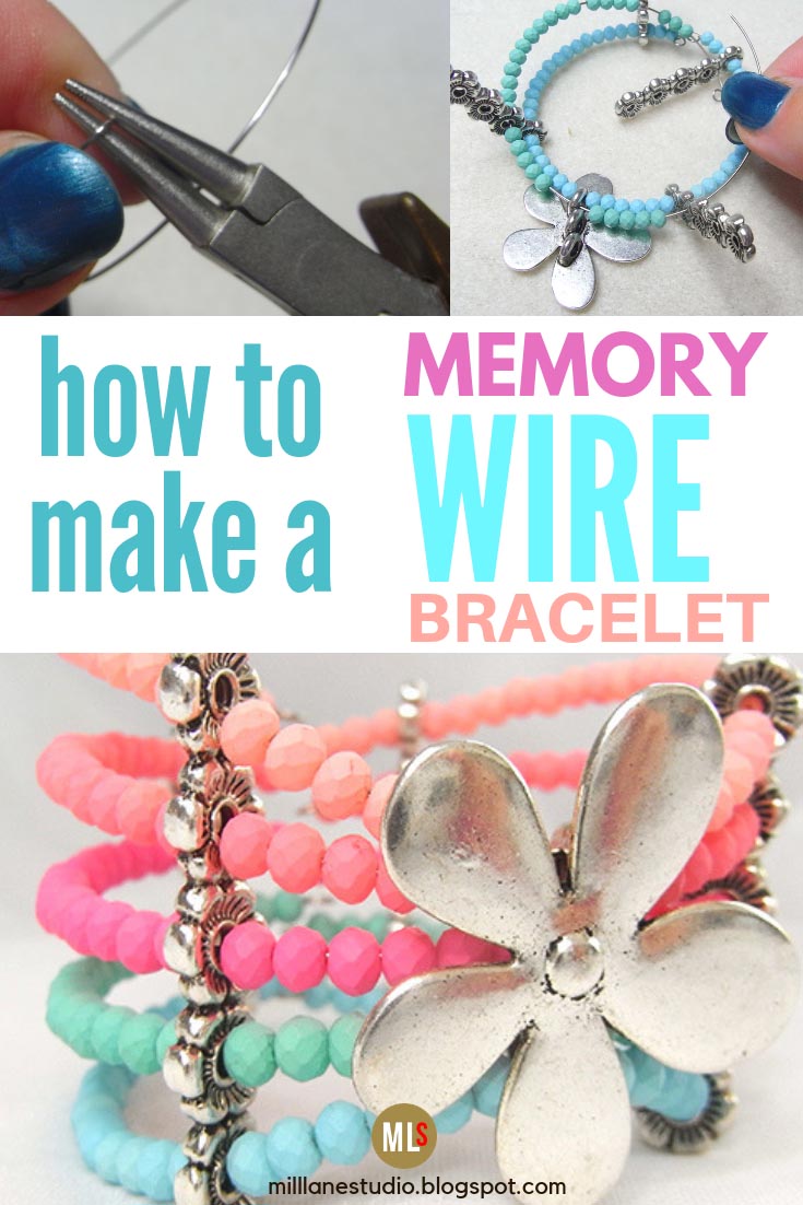 How To Make A Memory Wire Bracelet