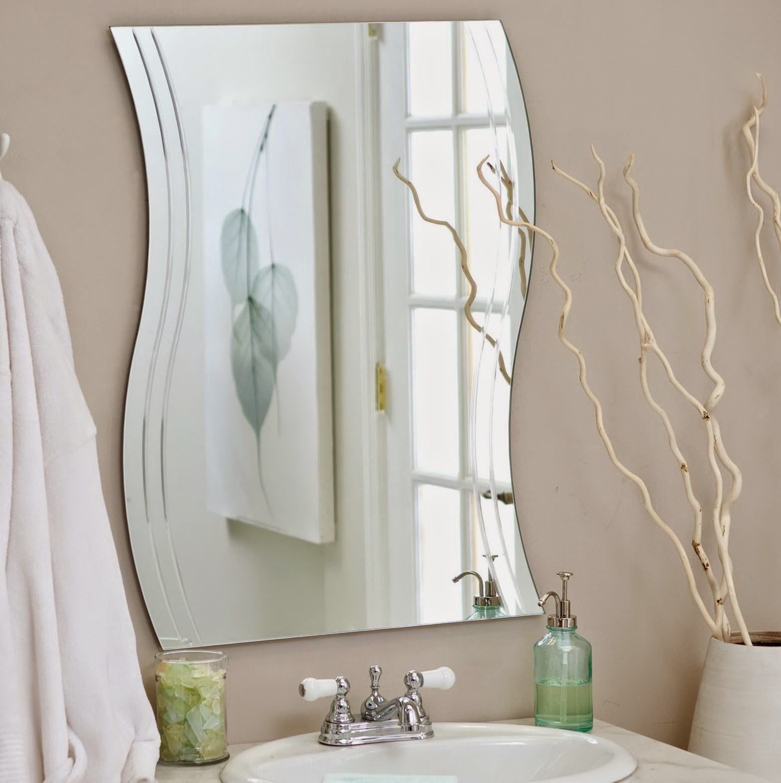 How To Hang a Frameless Wall Mirror Home And Decoration Tips