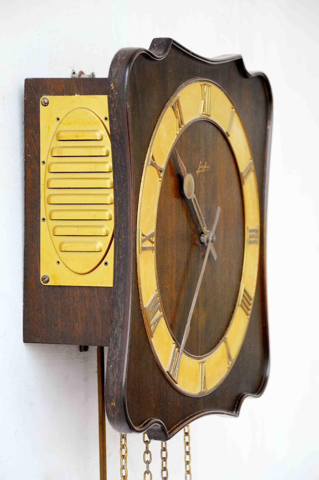 Old Vintage Gallery Vintage Junghans Wall Clock Made in Germany