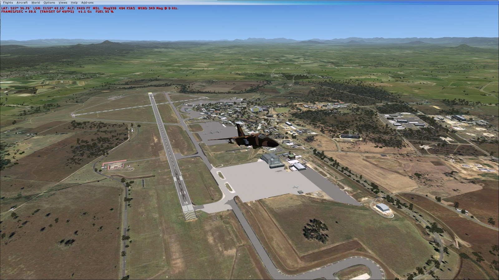 MS Flight Simulator X: RAAF Amberley Airbase, YAMB