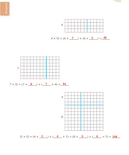 Respuestas Apoyo Primaria Desafíos Matemáticos 4to. Grado Bloque III Lección 54 Cuadrículas grandes y pequeñas