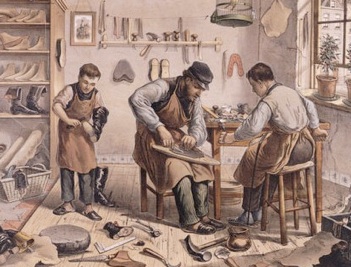 Image result for medieval cobbler
