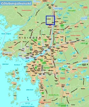Karta Göteborg Med Omnejd | Karta