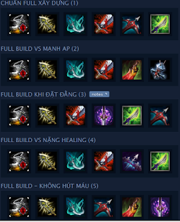 bảng hỗ trợ ngọc draven 2016 bảng hỗ trợ ngọc draven 2016