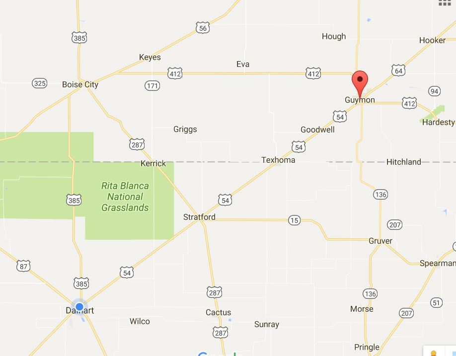 Riding my bicycle from Los Angeles to Boston, again! XC17 Dalhart, TX