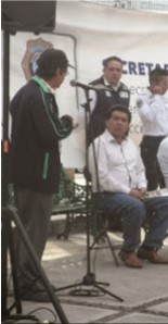 Policías intimidan al periodista Armando Ramírez en Tláhuac