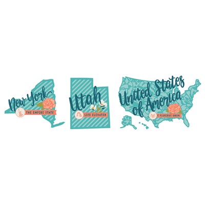 NEW! "Hello USA" Digital Cricut Collection