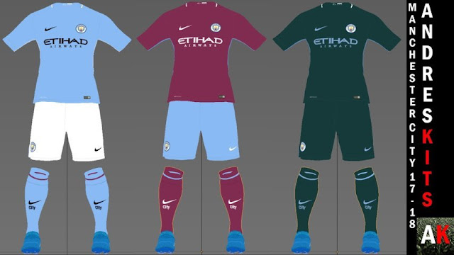 Manchester City Kit 201718