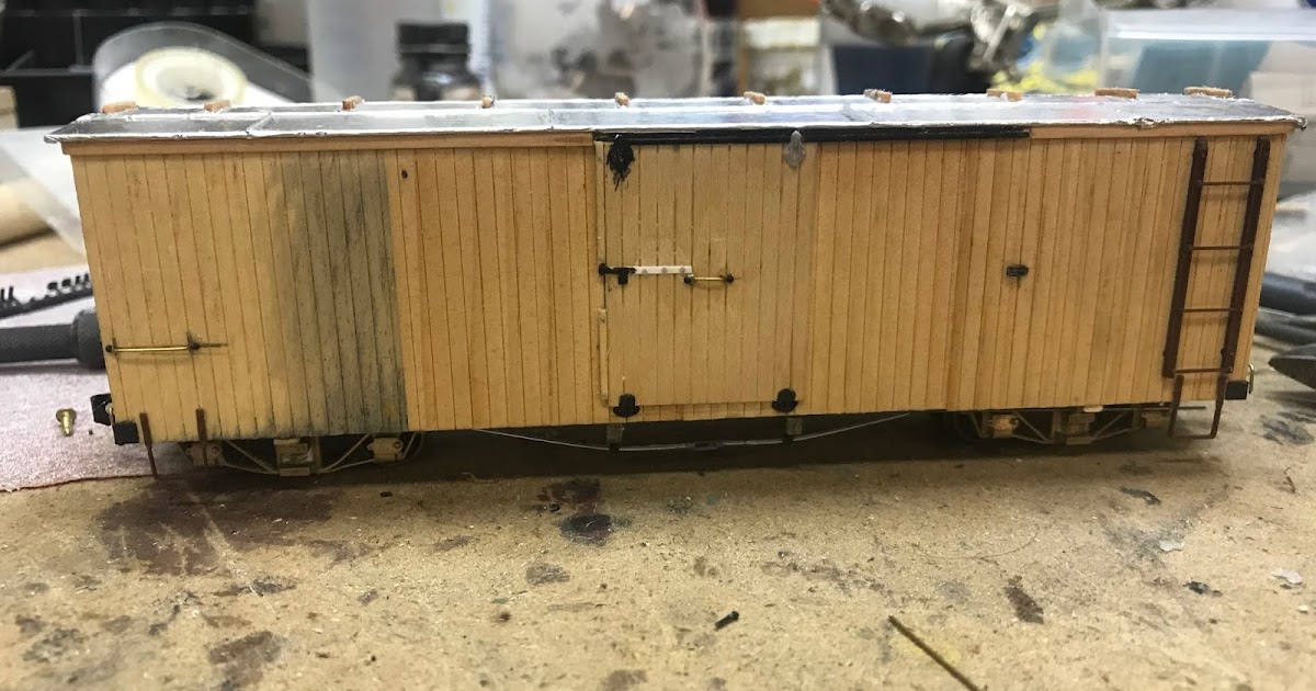 Modeling Narrow Gauge B SR RR Box Car