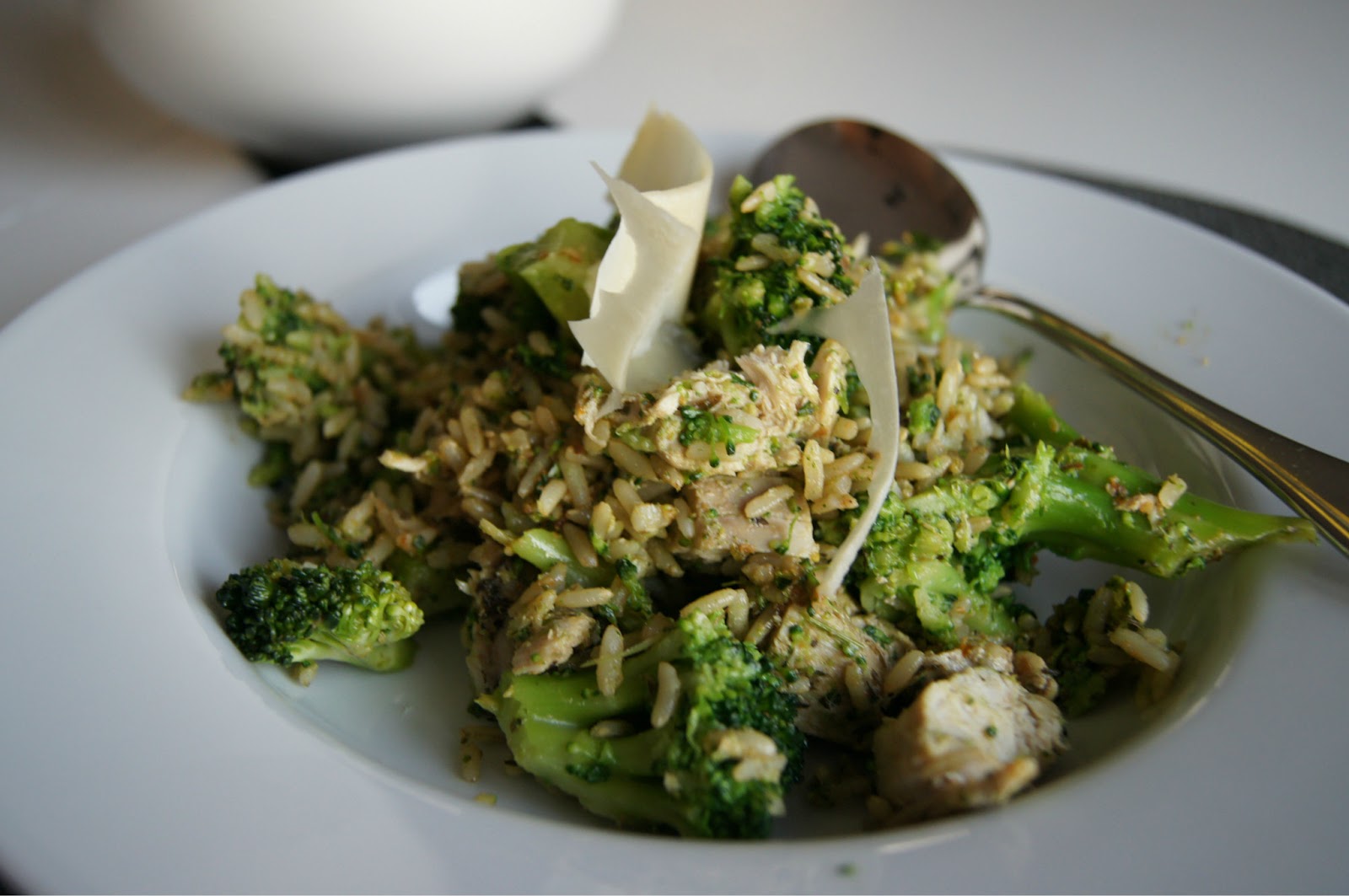 Słoneczny Smak Risotto z idykiem, brokułami i improwizowanym pesto