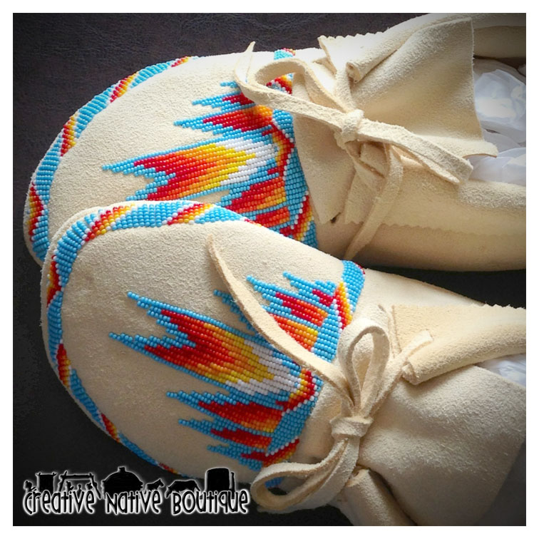 mens shearling moccasins