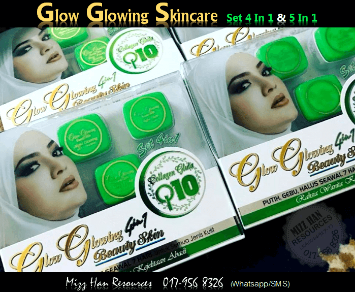 GLOW GLOWING SKINCARE 4IN1 & 5IN1 Skin Care& Cosmetic