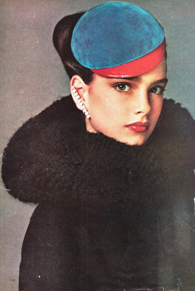 Faces Places And Lipstick Traces Brooke Shields Child Model