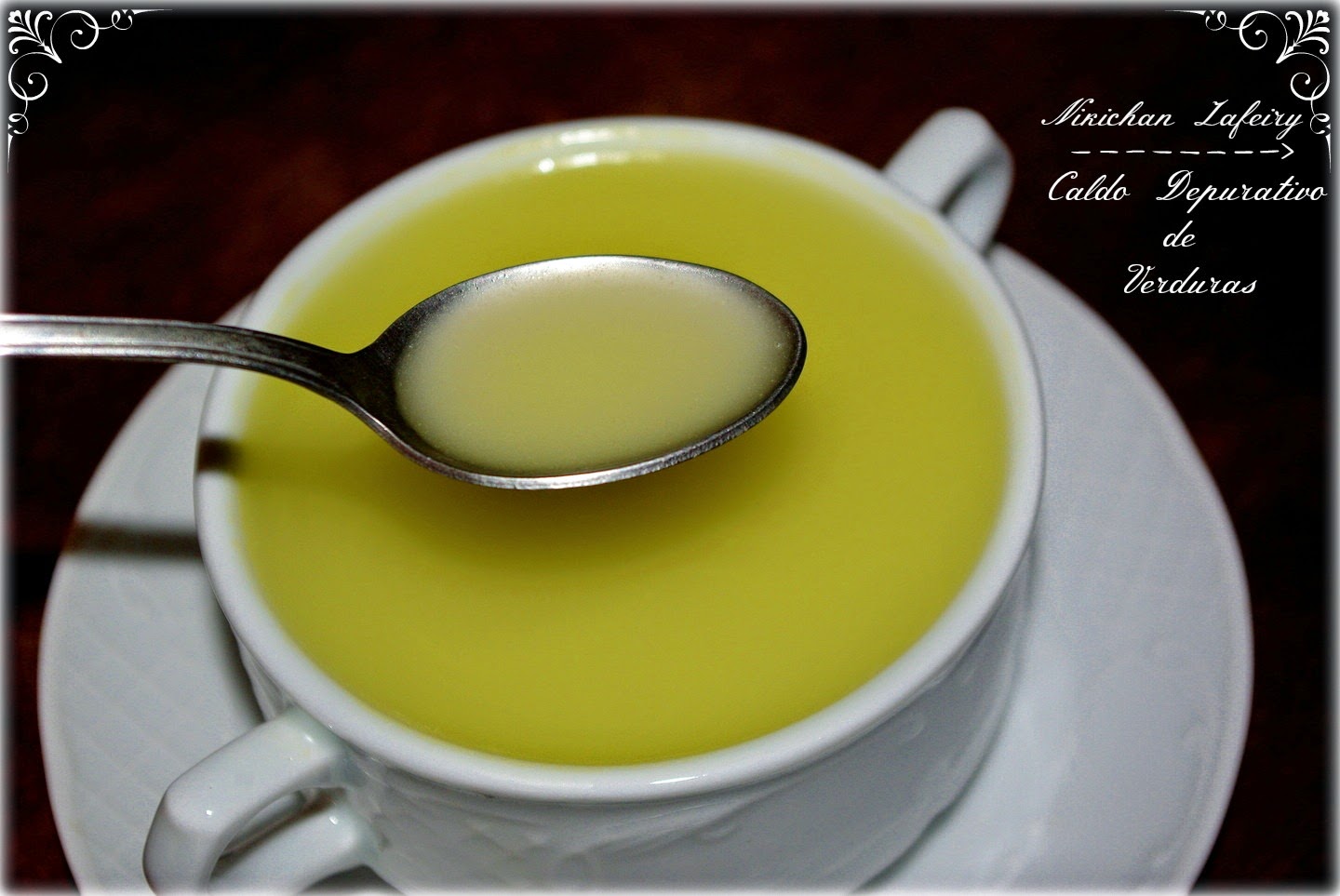 Receta de caldo depurativo