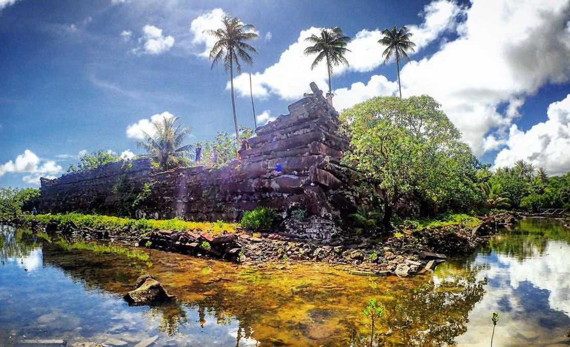 Hidden and little known places Unique megaliths of Nan Madol at island