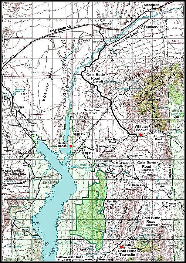 Ken's Photo Gallery Gold Butte National Monument Summary Page