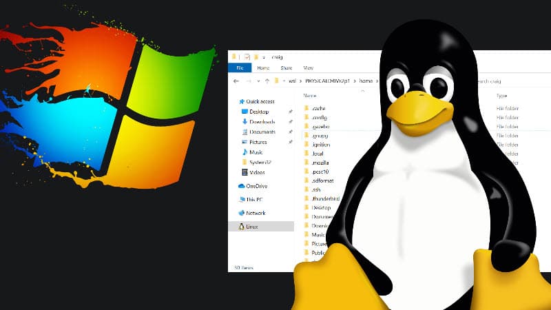 Windows 10 build 20211 adds ability to access Linux files with Windows Explorer