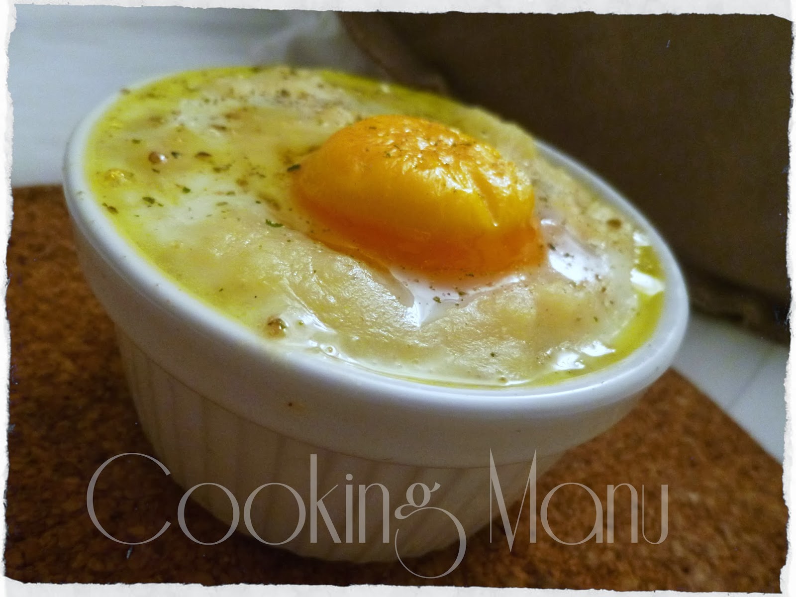 l'uovo al forno con purè (baked egg & purèe)