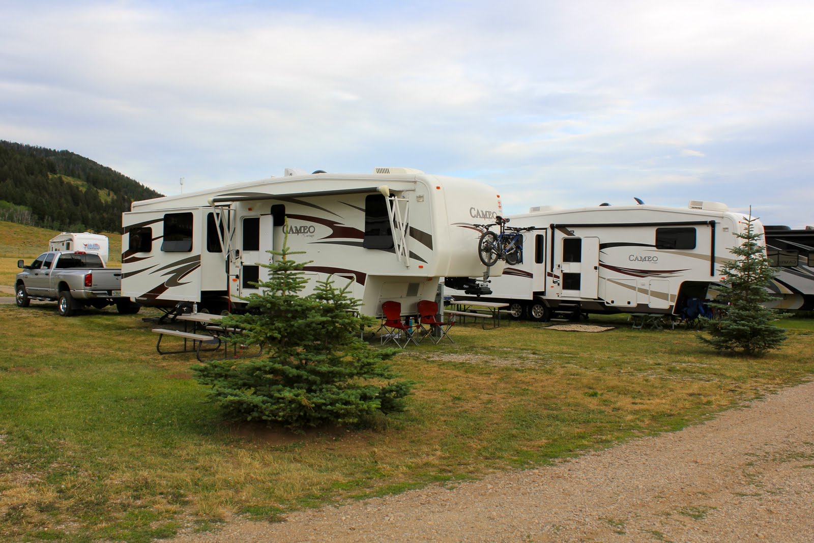 America by RV Travel Day to Island Park, Idaho and Valley View RV Park