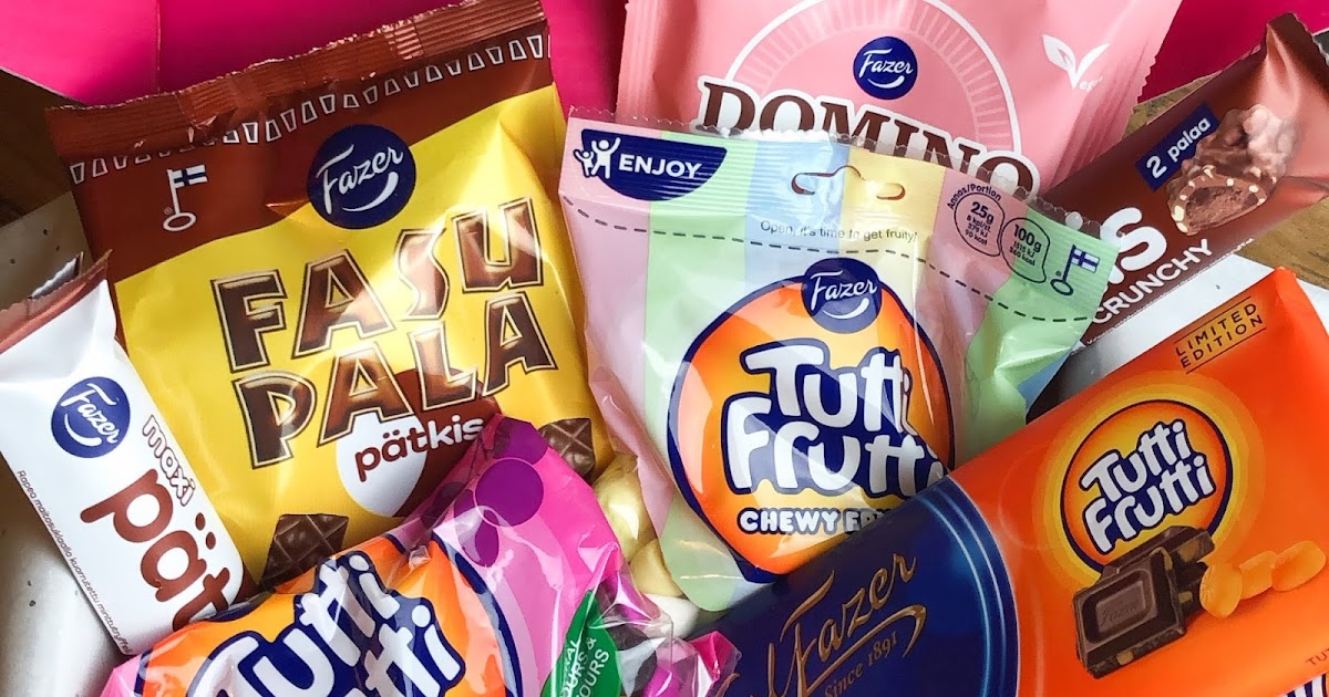 Fazer Candy Novelty Box, Spring 2019