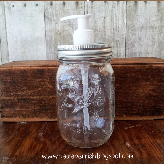 Gypsy Stash by Paula {DIY} Mason Jar Soap Dispenser