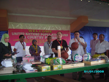 Mayor Marmar leads turn over of sports equipments at AMPSC Teen Center
