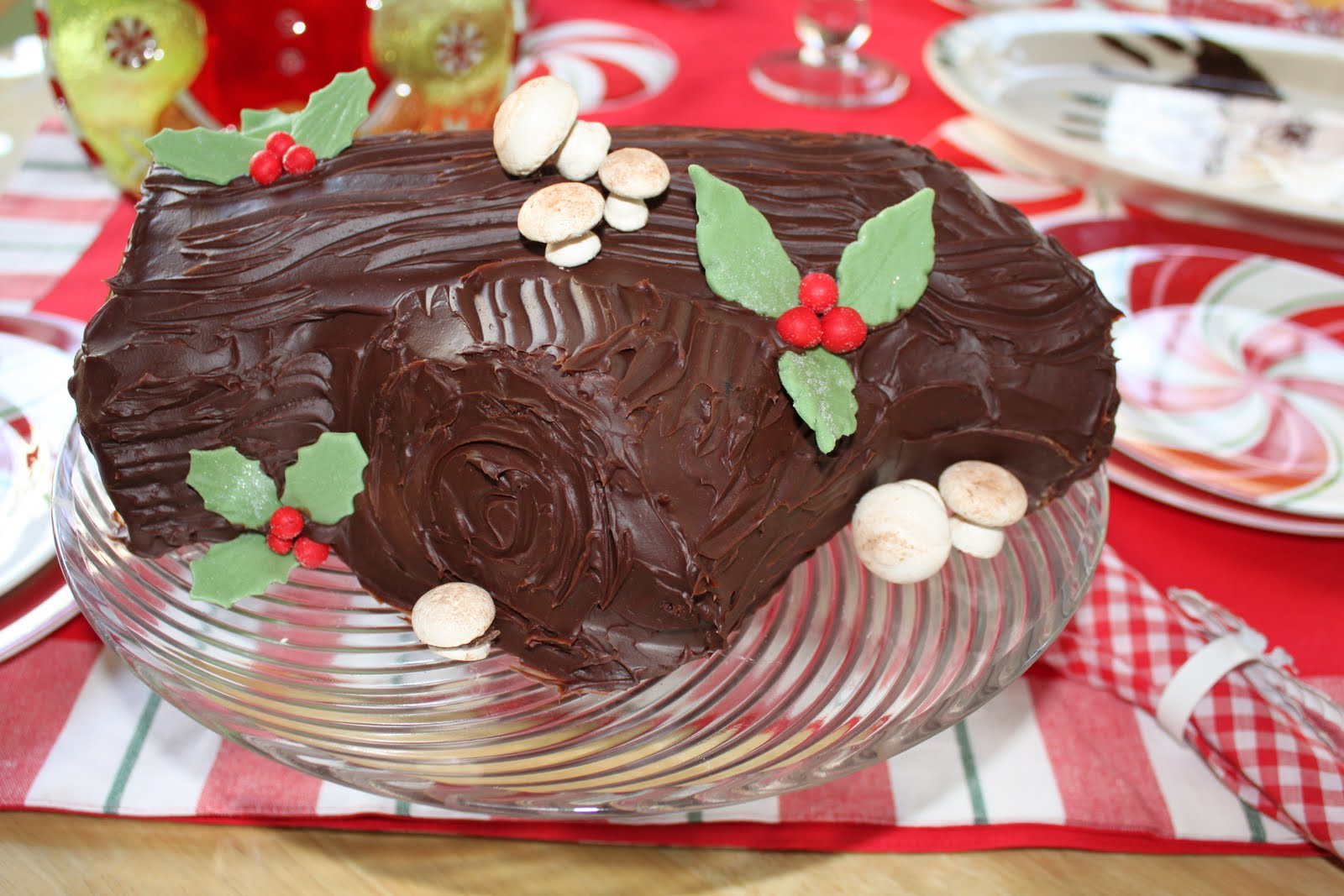 Katiediditcakes: Buche de Noel