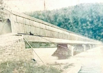 Historic Clark's Ferry Bridge in Dauphin County Pennsylvania