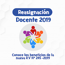 REASIGNACIÓN DOCENTE 2019