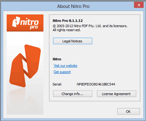 Nitro PDF Professional 8.1.1.12 (x86 x64) - incl. keygen