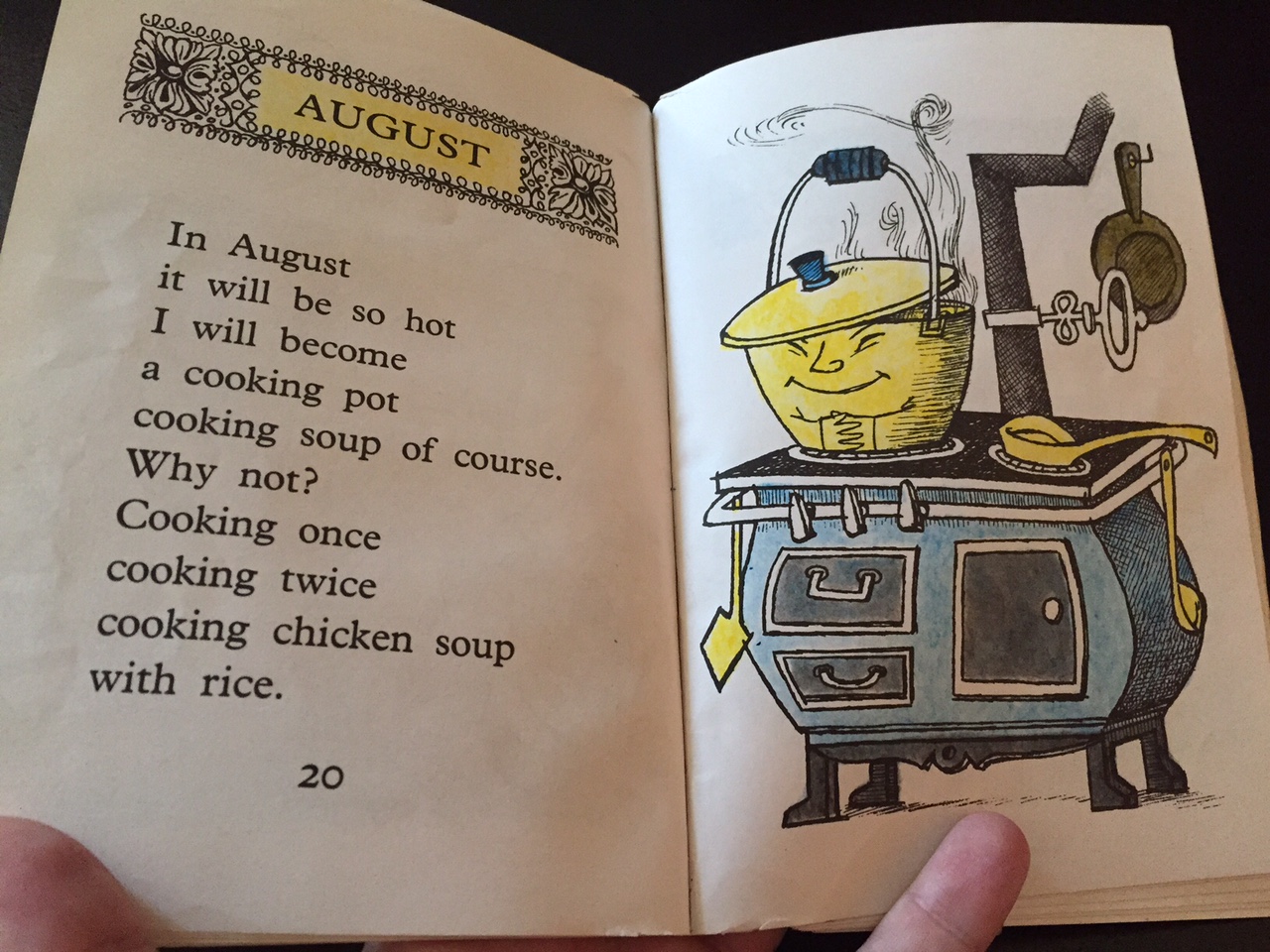 My Life in Picture Books... "Chicken Soup with Rice" by Maurice Sendak