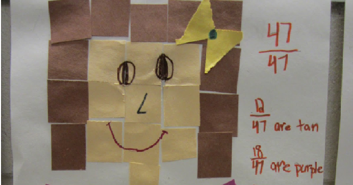 Teacher's Take-Out: Area, Perimeter, and Fractions Idea