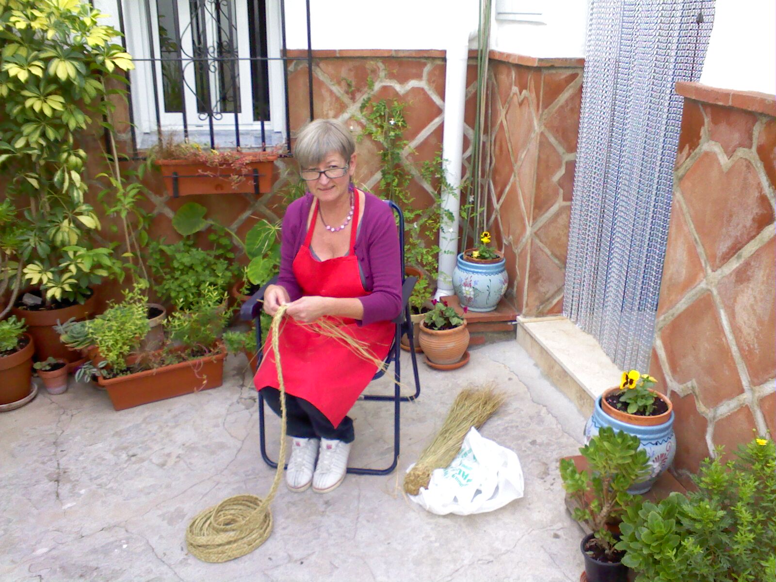 Anncraftedinspain Esparto grass weaving