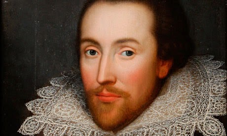 El famoso escritor inglés Shakespeare