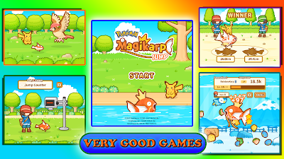 A review of Magikarp Jump - a Pokemon game for Android and iOS tablets and smartphones
