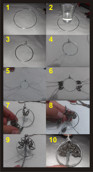 Pasos colgante árbol de la vida