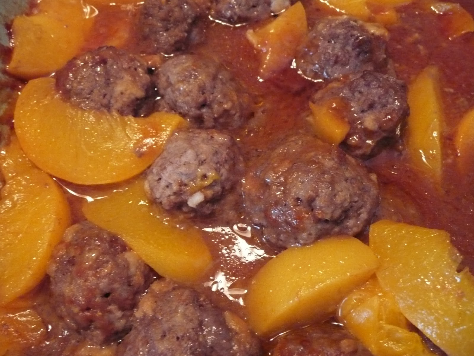 Maman Mélanie cuisine Boulettes aux pêches