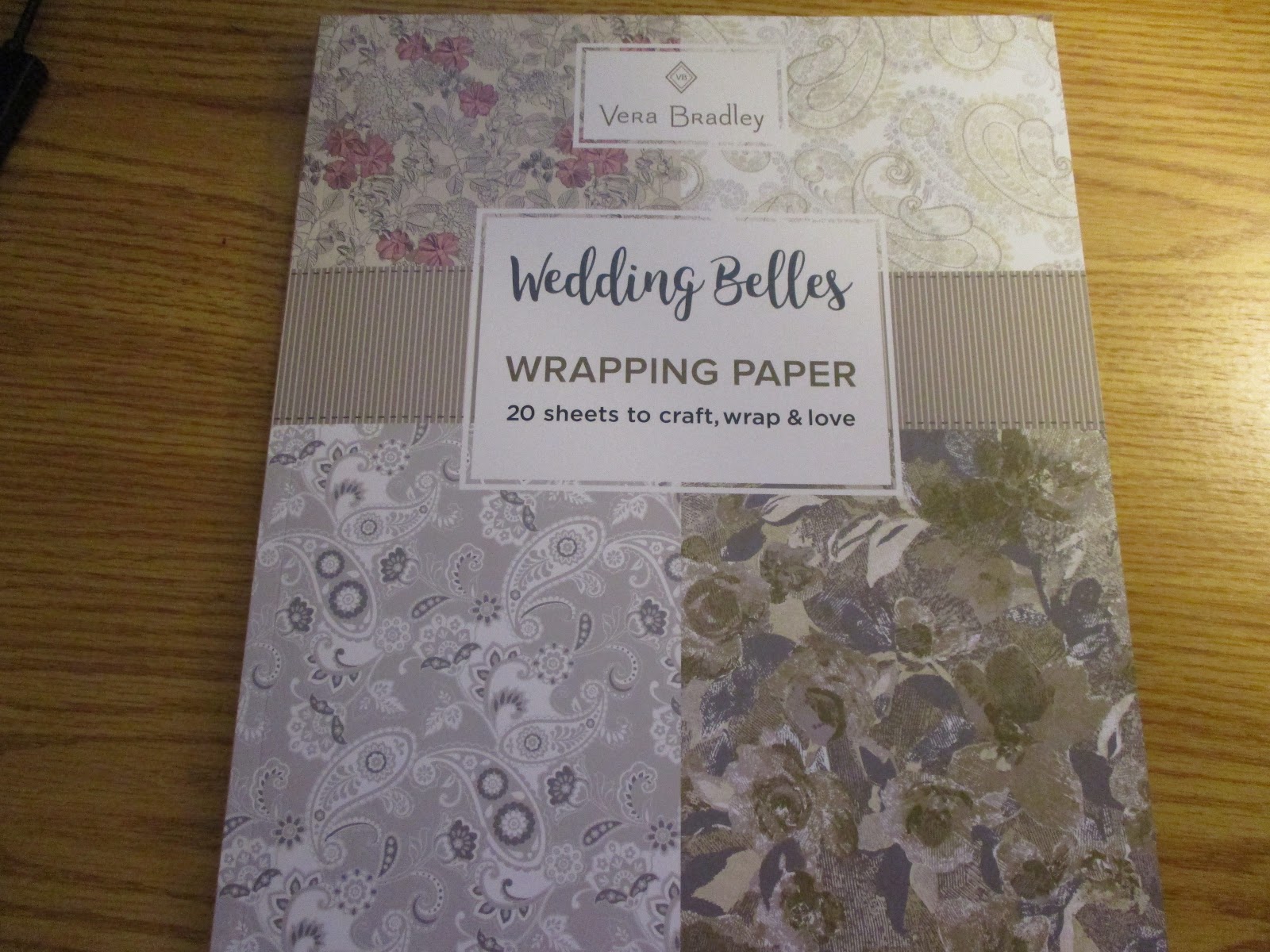 Missy's Product Reviews Wedding Belles Vera Bradley Wrapping Paper