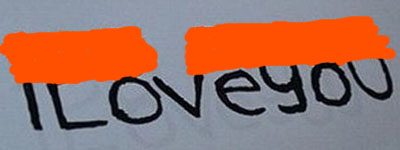 Любовное сообщение