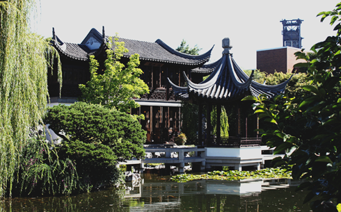 Lan Su Chinese Garden Portland Oregon