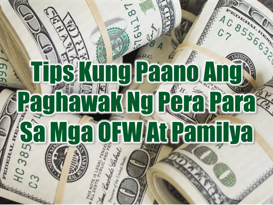 tips on how to handle money for ofws and their families
