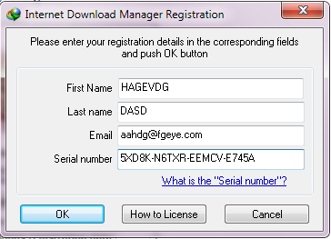 Idm serial number free key