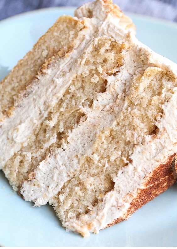 Cinnamon Roll Layer Cake
