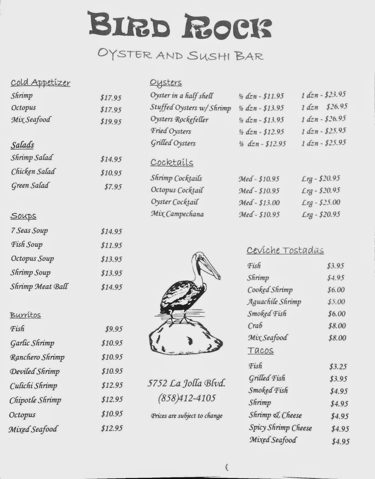 SanDiegoVille Japanese and Mexican Styles Collide at Bird Rock Oyster