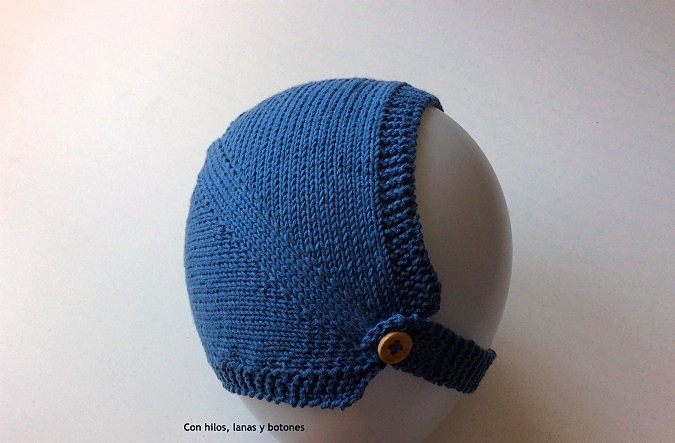 Con hilos, lanas y botones: DIY cómo hacer una capota a punto bobo para bebé paso a paso (patrón gratis)