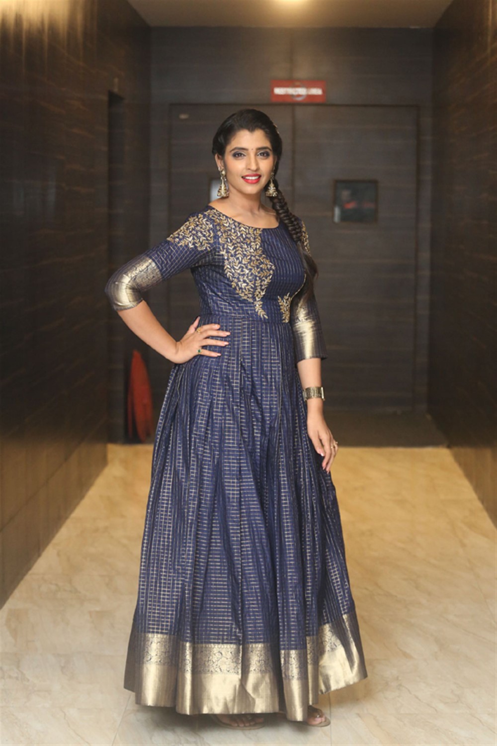 Anchor Syamala at Marshal Pre-Release Event - South Indian 