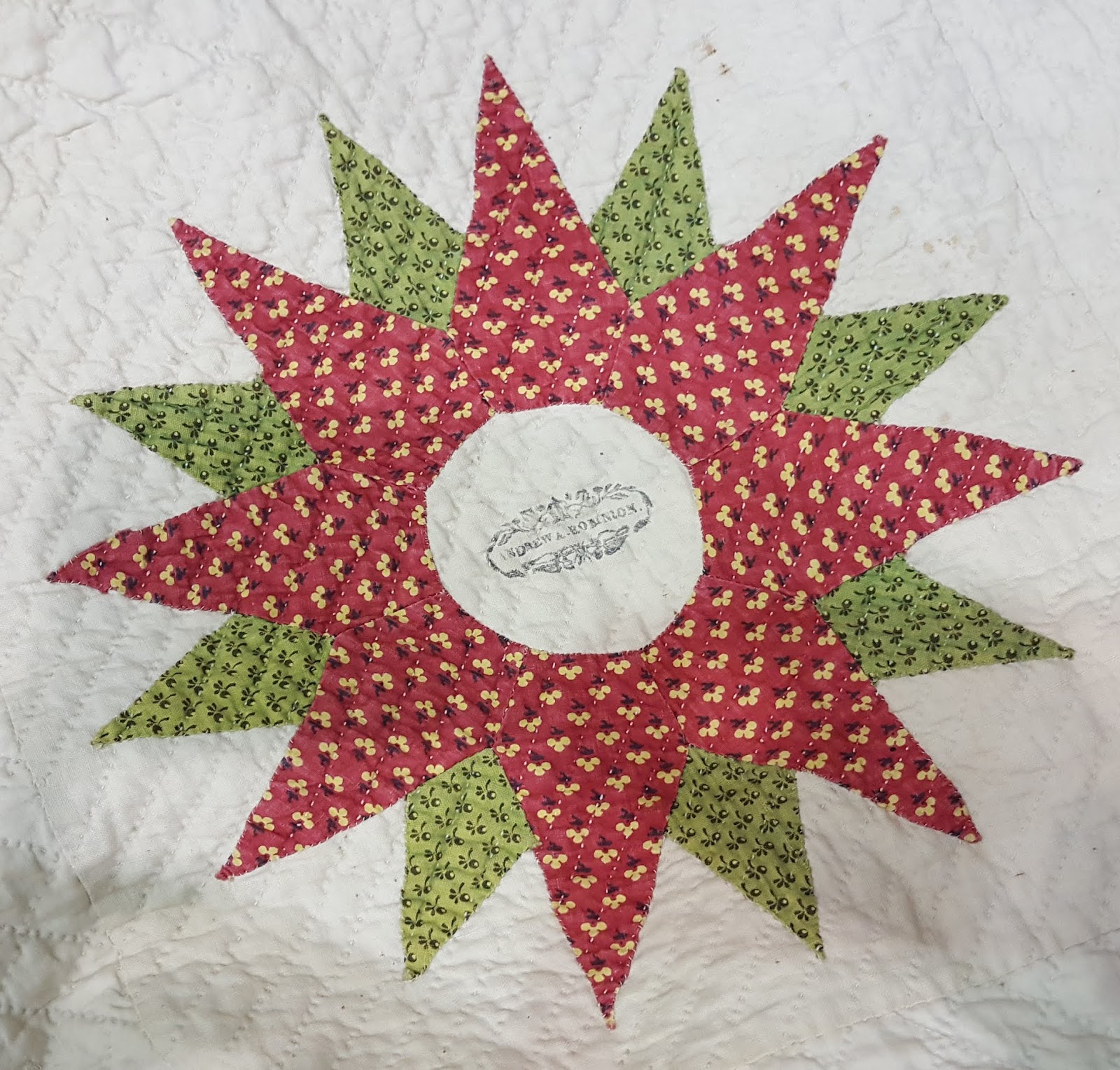 Quaker Quilts and History The CatherRobinson Quilt, d. 1848